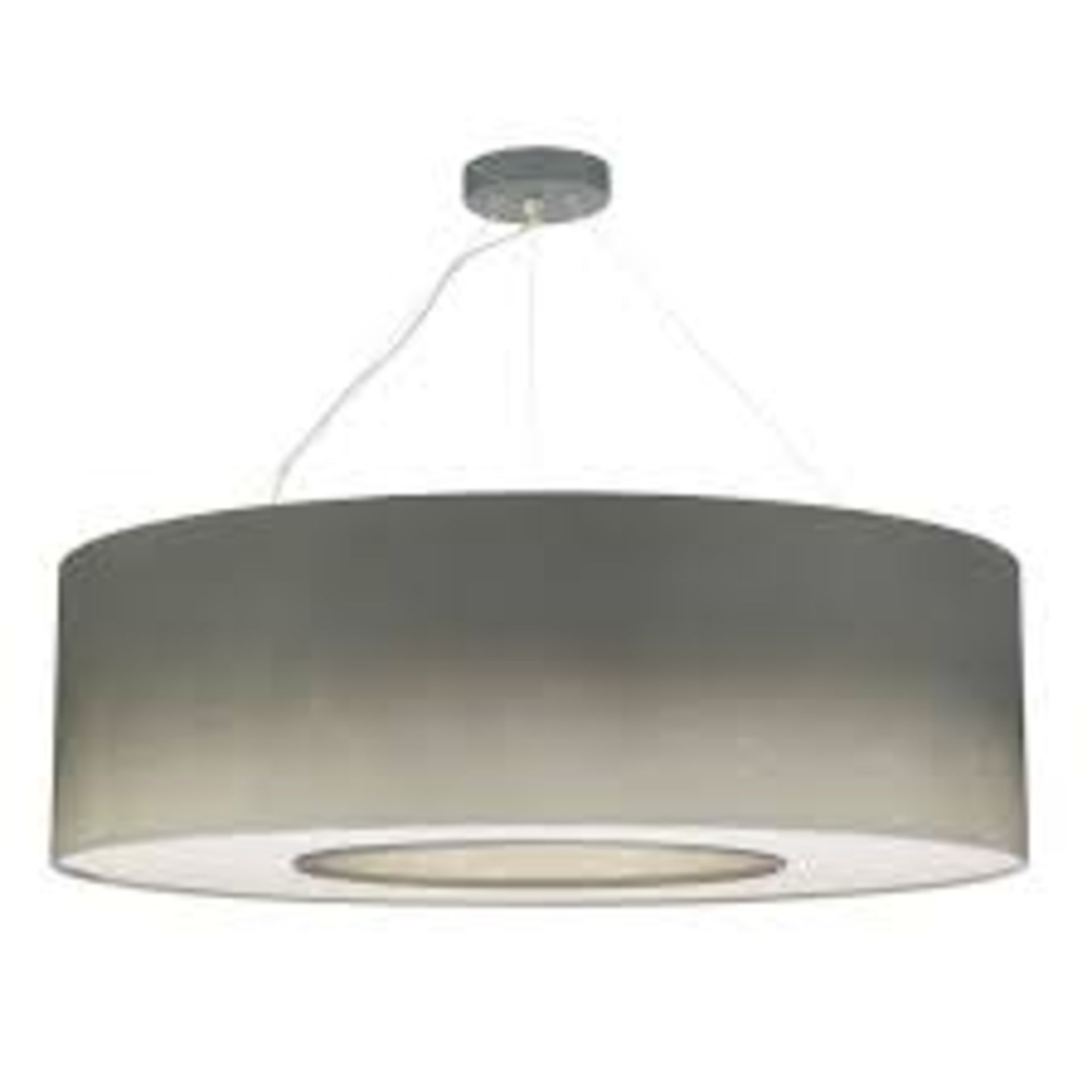 Boxed Tavira 6 Light Pendant Light in Silver and Grey with Diffuser (8482)(DLI8292)