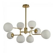 Boxed Maytoni Erich Modern Series Cream and Gold Ceiling Light Fitting (10128)(MYMC1819) RRP £230