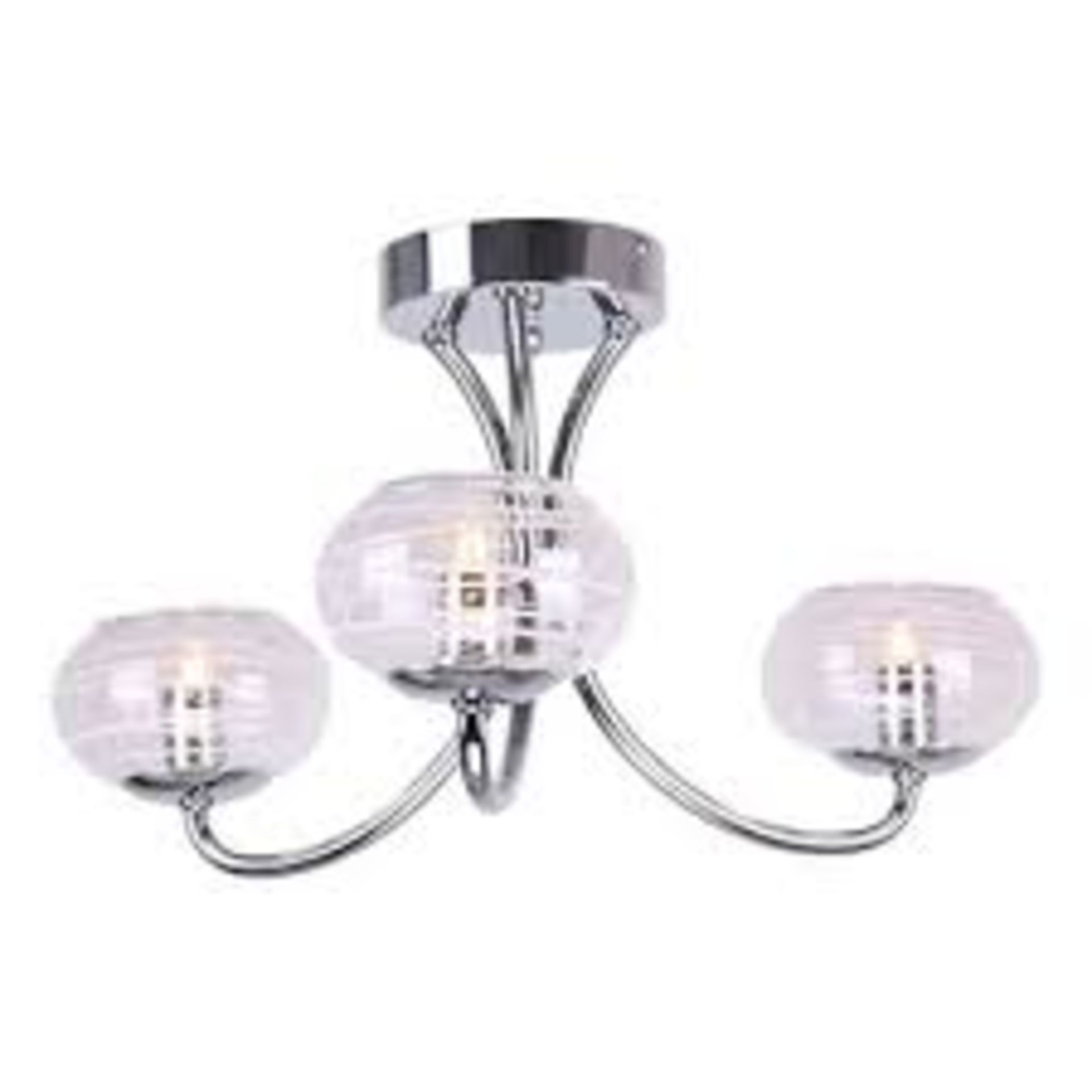 Lot to Contain 2 Assorted Lighting Items to Include a Home Collection Harrison Pendant Light and