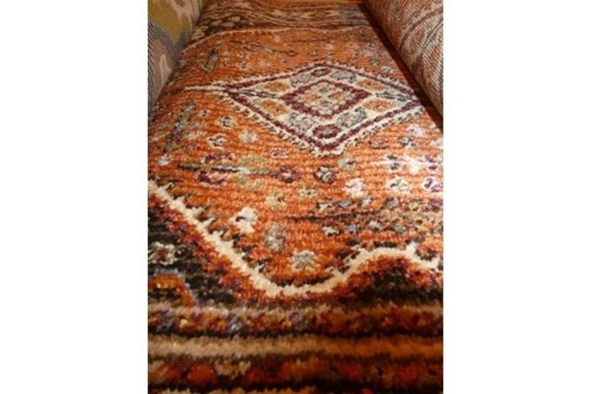 Matrix Traditional Rugs Terracota Floor Rug RRP £80