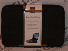 Lot to Contain 5 Brand New Wiwu 13.3 Inch Macbook and Laptop Smart Stand Sleeves
