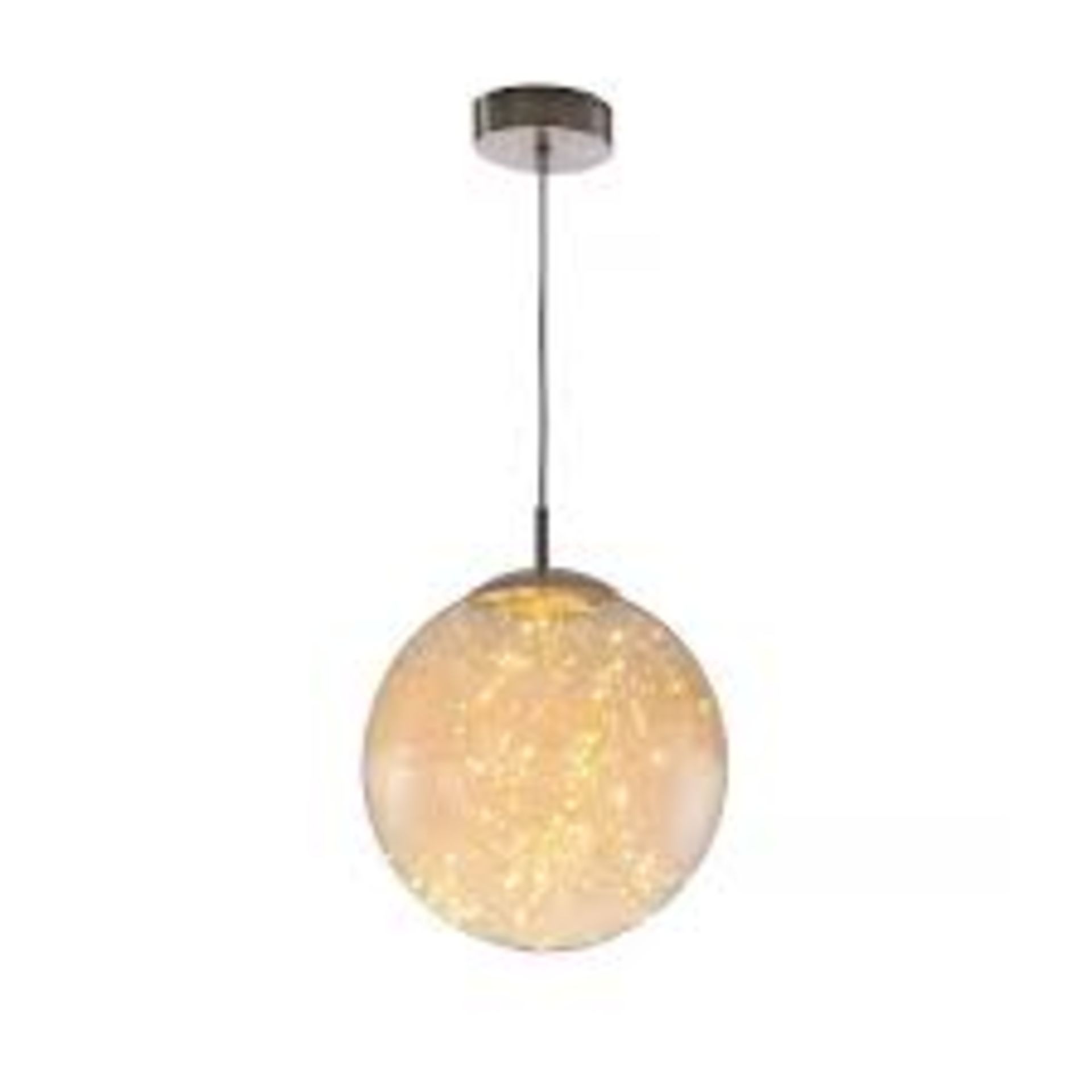 Lot to Contain 2 Boxed Nino Lights Single LED Pendant Lights (8482)(NLN1746) Combined RRP £100