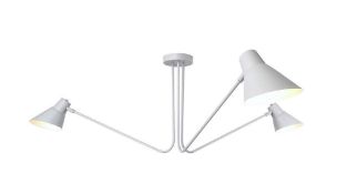 Boxed Home Collection Fletcher 3 Arm Flush Ceiling Light RRP £95