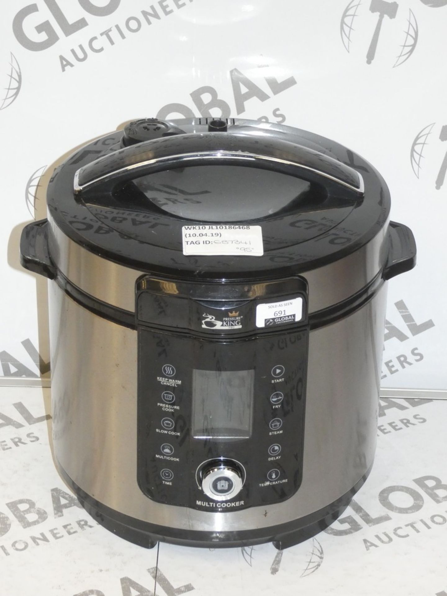 Pressure King Pro 8 In 1 Multi Function Slow Cooker (687341) RRP £95