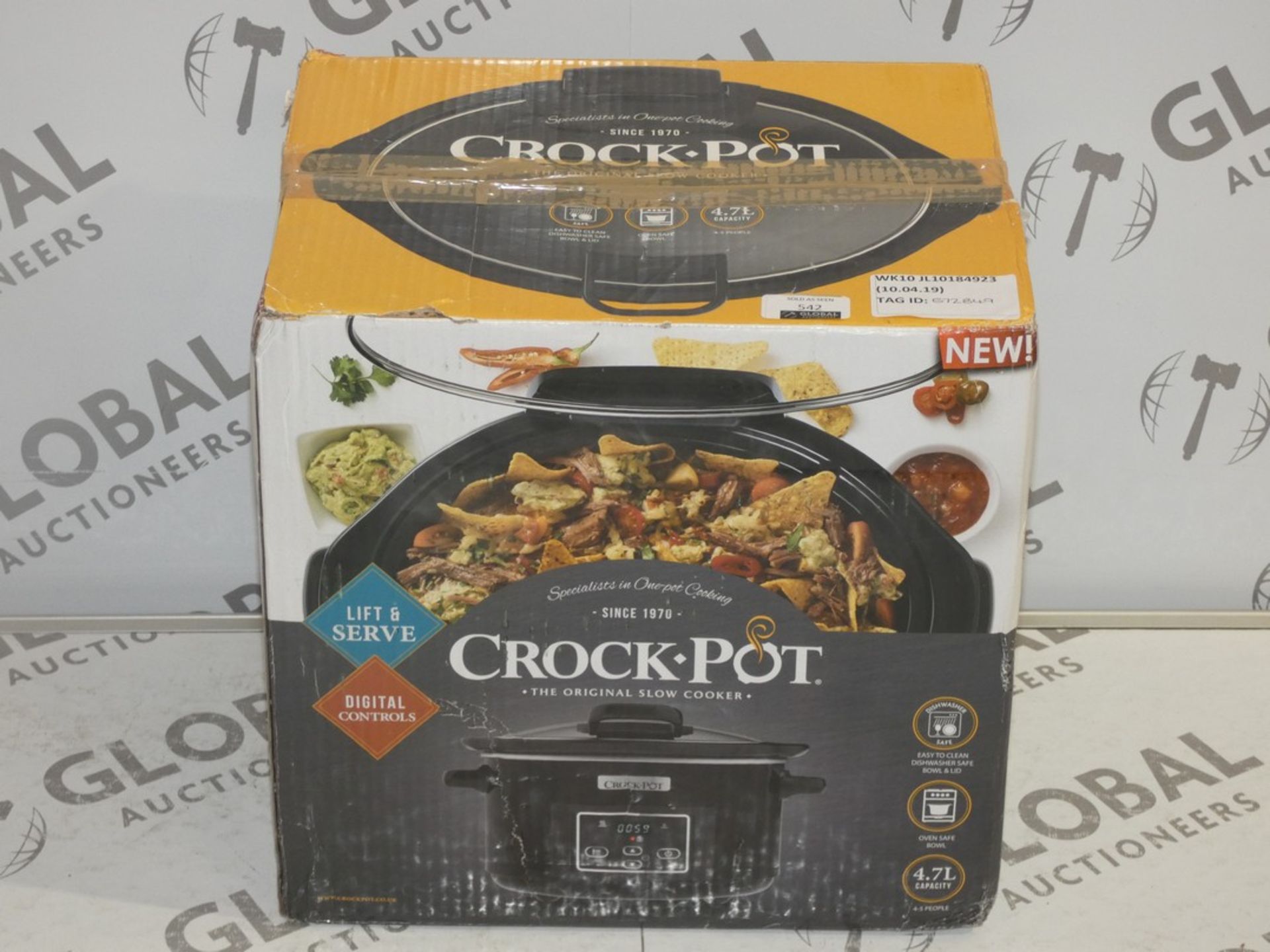 Boxed Crockpot Original Slow Cooker RRP £50 (672849)