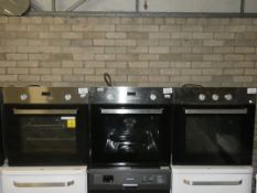 Lot to Contain 2 Assorted Black and Stainless Steel Electric Ovens