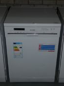 Sharp QW-G472W AA Rated Digital Display Dishwasher in White