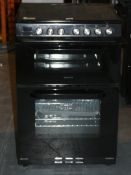Service DC60B Freestanding Fan Assisted Double Electric Oven With 4 Ring Electric Hob