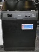 Sharp QW-DX26F41A AAA Rated Under Counter Digital Display Dishwasher In Stainless Steel