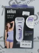 Boxed Braun Silk Appeal Ladies Shaver