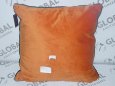 Lot To Contain 2 Paoletti Orange Scatter Cushions
