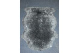 Faux Fur Grey Floor Rug (11641) RRP £120