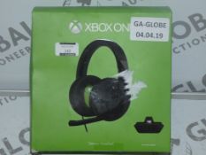Lot to Contain 4 Boxed XBOX One Stereo Headsets Co