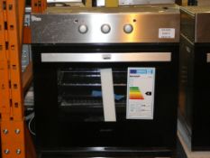 Sharp K-64LX Fully Integrated Single Electric Oven Fan Assisted