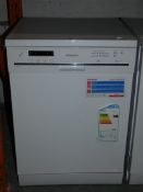 Sharp QW-G472W AA Rated Digital Display Dishwasher in White