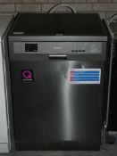 Sharp QW-DX26F41A AAA Rated Under Counter Digital Display Dishwasher In Stainless Steel