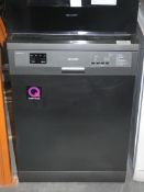 Sharp QW-DX26F41A AAA Rated Under Counter Digital Display Dishwasher In Stainless Steel