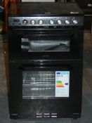 Service DC60B Freestanding Fan Assisted Double Electric Oven With 4 Ring Electric Hob