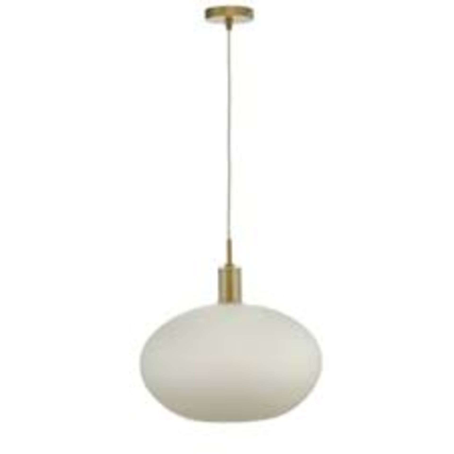 Lot to Contain 2 Assorted Home Collection Lighting Items to Include Adelyn Pendant Ceiling Light and