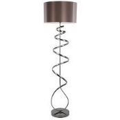 Boxed Home Collection Luca Twisted Metal Floor Standing Lamp RRP £135