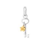 Boxed Brand New Links of London Silver Key to the Door 18th Birthday Charm RRP £35