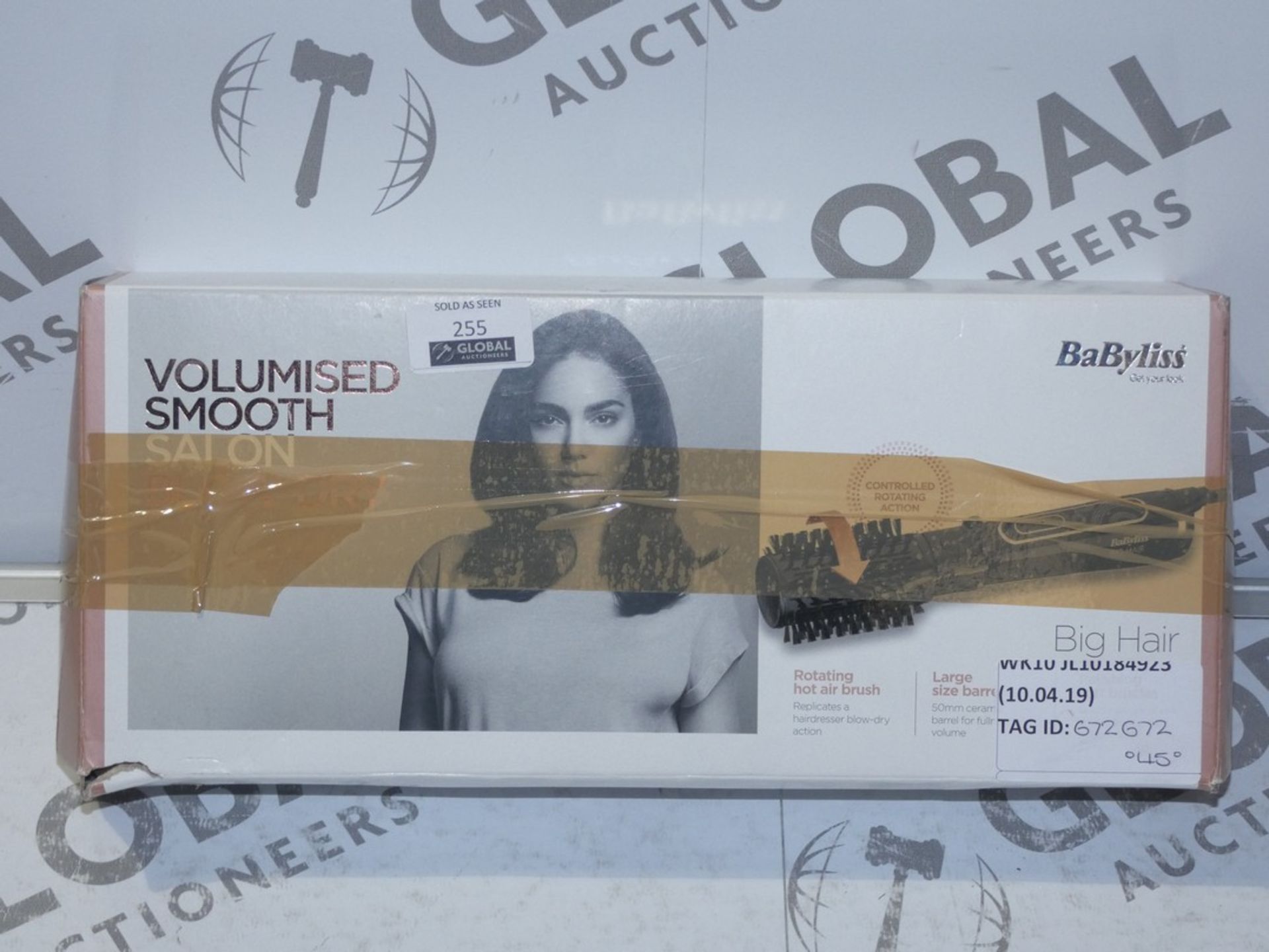 Boxed Babyliss Volumised Hair Salon Volumising Brush(672672) RRP £45