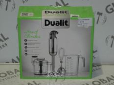 Boxed Dualit Stainless Steel Hand Blender (799131) RRP £90