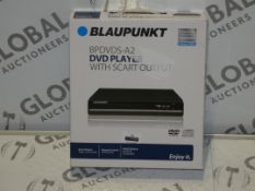 Boxed Blaupunkt DVD Players with Scart Output RRP £28 Each