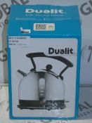 Boxed Dualit Cream Dome Kettle (755576) RRP £85
