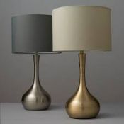 Assorted Lighting Items to Include an Endon Piccadilly Table Lamp, Endon Hackney 57cm Desk Lamp