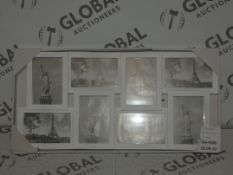 8 Frame Collage 10 x 15cm Picture Frame (11568)(WLDK3114) RRP £30