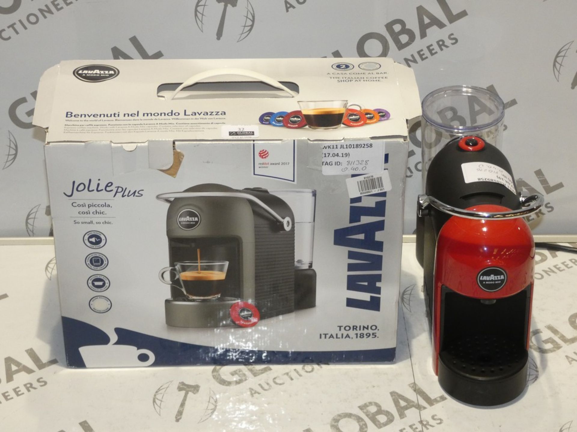 Assorted Boxed and Unboxed Lavazza Amodo Mio Jolie Plus Capsule Coffee Makers (810276)(811328)