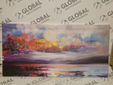 Stratocumulus MultiColoured Canvas Wall Art Picture (8435)(CACA3989) RRP £40