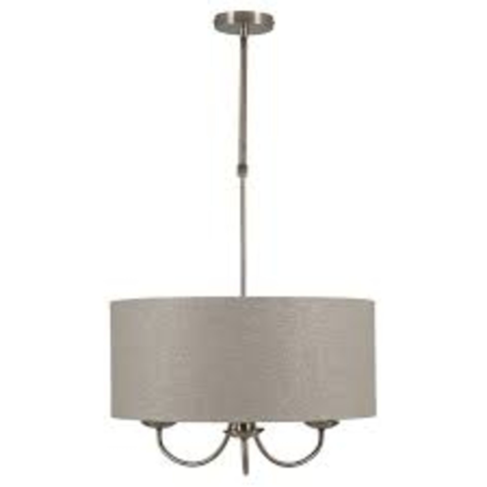 Boxed Pacific Lighting Madeline Antique Brass 3 Arm Electric Pendant Ceiling Light (10427)(PACH7469)