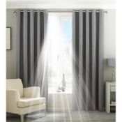 Happy Home Pairs Ready Made Fabric Curtains (10768)(HADD1544) Combined RRP £90