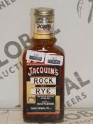 Bottles of Jacquines Rock and Rye 75cl Hand Bottled Whiskey with Fresh Fruit RRP £35 a Bottle