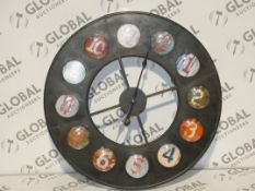Boxed Care Design 70cm Vintage Wall Clock (11301)(ERAK1233) RRP £160