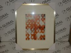 Boxed Set of 2 Framed Uttermost Abstract Wall Art Pictures (9325)(MERW2015) RRP £85