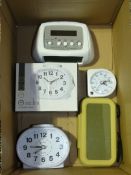 Assorted Boxed and Unboxed Actim Alarm Clocks and Mantle Clocks (73432310)(73431136)(73431117)(