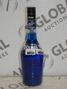 Bottles of Blue Volare 70cl Italian Liqueur RRP £30 a Bottle