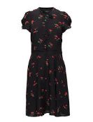 Polo Ralph Lauren Size 12 Cherry Print Ladies Dress (549907) RRP £100