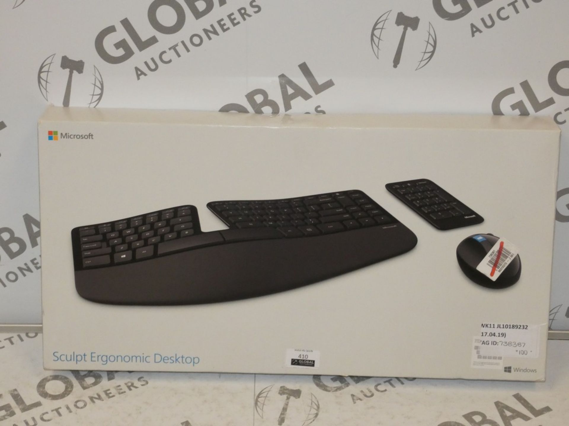 Boxed Microsoft Windows Sculpt Design Keyboard and Mouse Pack (738387) RRP £100