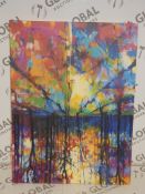Boxed Mile and Woods Acrylic Canvas Wall Art Picture (10568)(APET3240) RRP £45