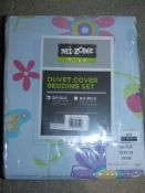 My Zone Kids Single Grove Floral Print Duvet Cover Sets (10768)(FRIG4045) Combined RRP £70