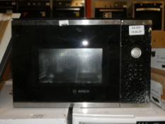 Bosch TM925HUBF Fully Integrated Black and Stainless Steel Trim Microwave (In Need of Attention)