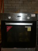 UBETTD60SS Stainless Steel and Black Fully Integrated Single Electric Oven
