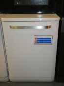 Sharp QW-DX41F47W Under Counter Dishwasher in Whit