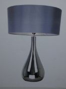 Lot to Contain 2 Assorted Home Collection Lighting Items to Include a Zoe Flush Stainless Steel