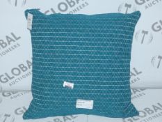 Lot to Contain 2 Gplan Vintage Matrix Turquoise Scatter Cushions (702591)(702593)Combined RRP £80