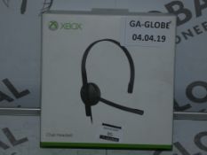 Lot to Contain 8 Boxed XBOX One Chat Headsets wit Microphone Combined RRP £150